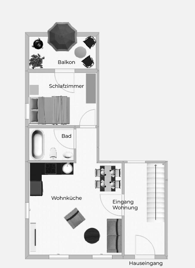 Apartment Kerbholz - Zwischen Suedschwarzwald Und Schweiz Griessen エクステリア 写真